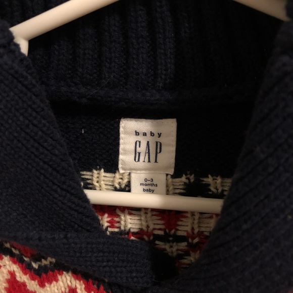 Baby boy knitted cardigan - Picture 3 of 3